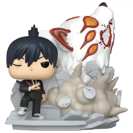 Chainsaw Man Funko POP Moments Figurina Vinyl Aki (Fox Devil) 9 cm poza produsului