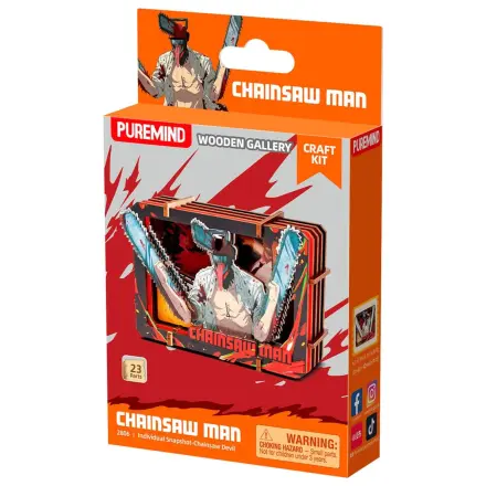 Chainsaw Man Kit model din lemn Galerie (S) Chainsaw Devil poza produsului