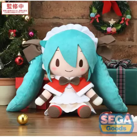 Character Vocal Series 01: Hatsune Miku Fuwa Petit Figurină de pluș Hatsune Miku Christmas 2025 M 22 cm poza produsului