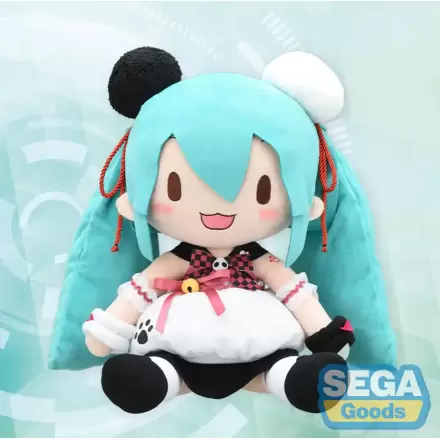 Character Vocal Series 01: Hatsune Miku Fuwa Petit Figurina de plus Hatsune Miku Panda Bun LL 40 cm poza produsului
