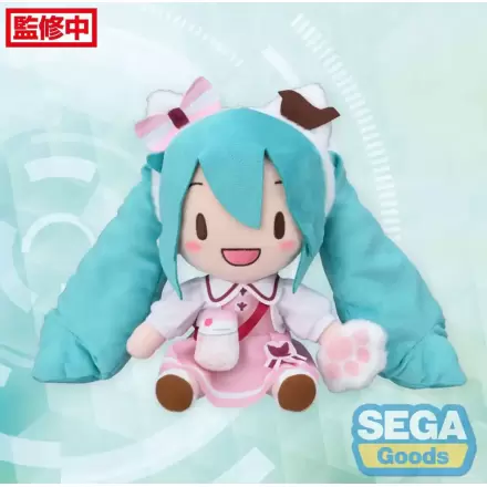 Seria Vocală de Personaje 01: Hatsune Miku Figurina de pluș Fuwa Petit Hatsune Miku Theme Park Ver. M 25 cm termékfotója