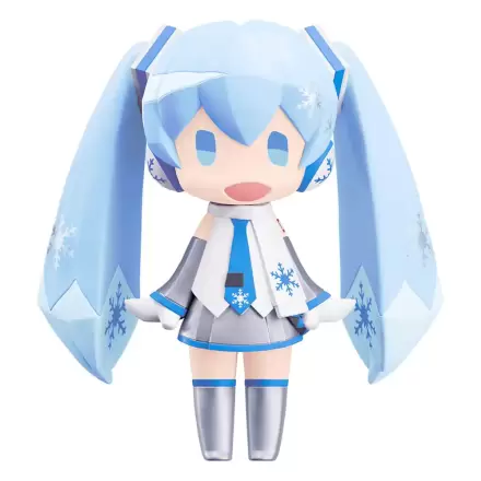 Character Vocal Series 01: Hatsune Miku HELLO! GOOD SMILE Figurina de acțiune Snow Miku 10 cm termékfotója