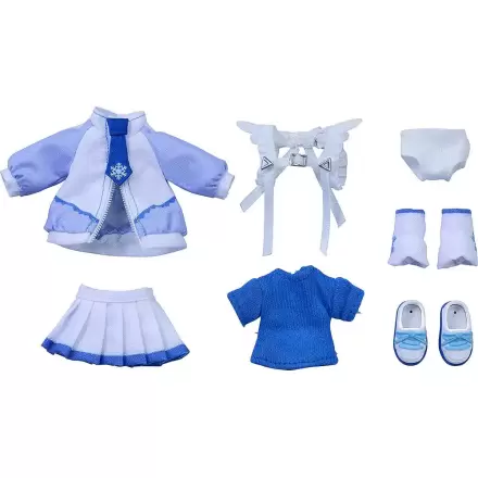 Character Vocal Series 01: Hatsune Miku Nendoroid Accessories for Nendoroid Doll Figures Set de ținute: Snow Miku Yukiiro Pop Ver. poza produsului