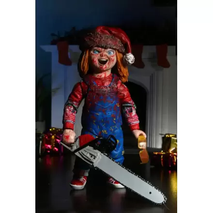 Figurină de acțiune Child's Play Ultimate Chucky (Ediție de Sărbători) 18 cm termékfotója