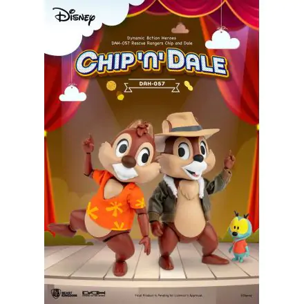 Chip 'n Dale: Rescue Rangers Dynamic 8ction Heroes figurine de acțiune 1/9 Chip & Dale 10 cm termékfotója