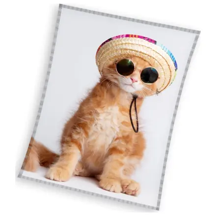 Cool Kitty Cat patura din fleece poza produsului
