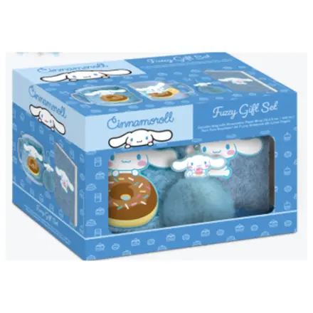 Cinnamoroll Fuzzy Gift Set Notebook + Cana + Breloc poza produsului