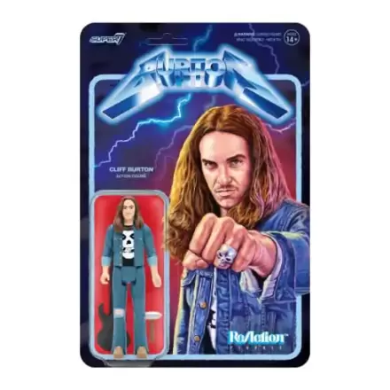 Figurină de acțiune ReAction Cliff Burton Serie 01 Cliff Burton 10 cm termékfotója