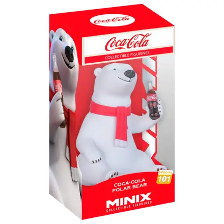 COCA COLA Polar Bear Figure Minix 12cm poza produsului