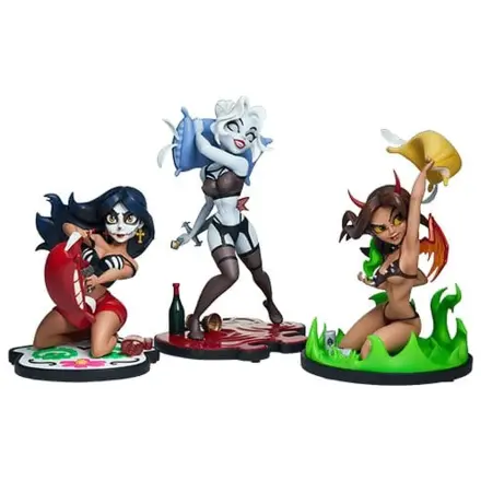 Coffin Comics Statuete Designer Set Sleepover In Hell poza produsului