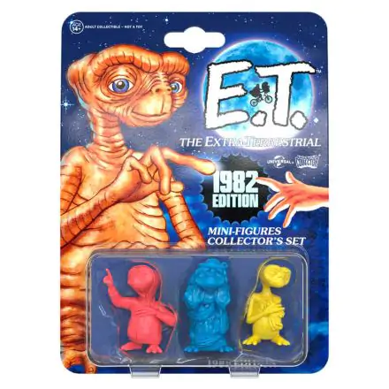 E.T. the Extra-Terrestrial Collector's Set Mini Figurine Pachet 3 bucati 1982 Edition 5 cm poza produsului