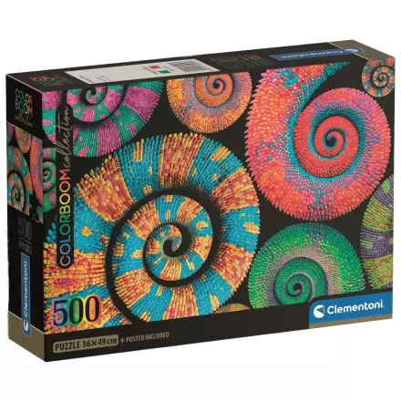 Color Boom Curly Tails puzzle 500 piese poza produsului