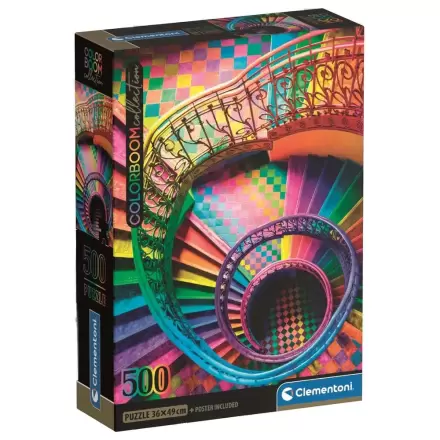 Puzzle Color Boom Scări 500 piese poza produsului