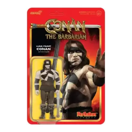 Conan The Barbarian ReAction Figurina de acțiune Wave 02 Conan (War Paint) 10 cm termékfotója