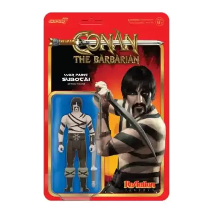 Conan The Barbarian ReAction Figurina de acțiune Wave 02 Subotai (War Paint) 10 cm termékfotója