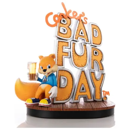 Statueta Conker´s Bad Fur Day Game Cover Exclusive Edition 45 cm poza produsului