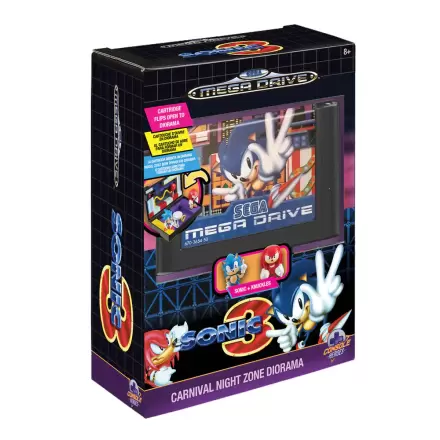 Consola Heroes Sonic The Hedgehog 3 Mega Drive diorama poza produsului