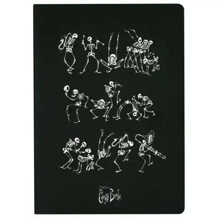 Corpse Bride Caiet cu copertă moale Skeleton ver. B 21 cm poza produsului
