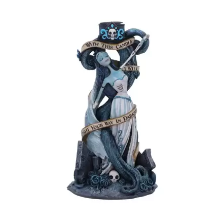 Corpse Bride Suport lumanare With This Candle Vow 19 cm poza produsului
