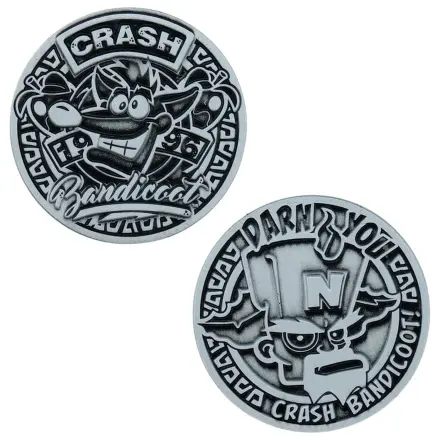 Crash Bandicoot moneda de colectie prezentare editie limitata poza produsului
