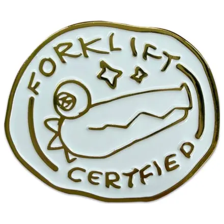 Crashout Crew Pin Badge Forklift Certified poza produsului