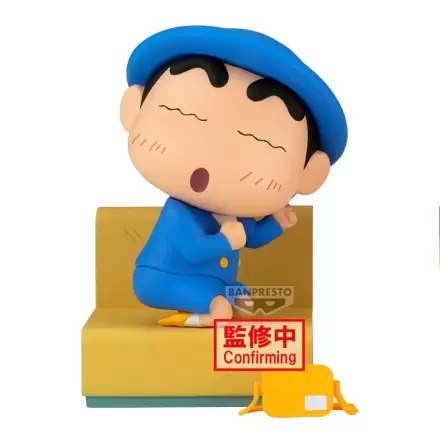Crayon Shinchan Nakayoshi Memories Let's Go To Kindergarten Shinnosuke figurina 10cm poza produsului