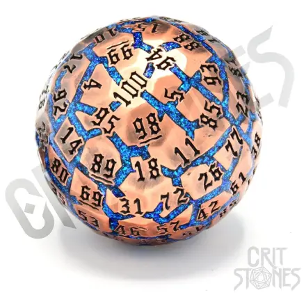 Zaruri metalice CritStones D100 Hextech Orb poza produsului
