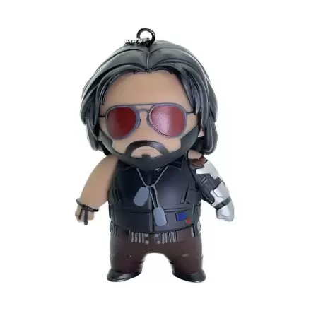 Cyberpunk 2077 Hanging Figurine Johnny Silverhand 10 cm Figurina agățată termékfotója