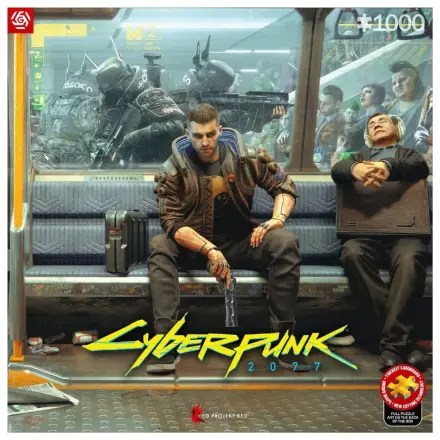 Cyberpunk 2077 Puzzle Metro (1000 Piese) poza produsului