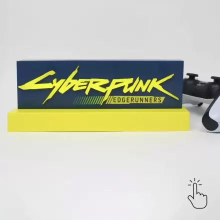 Cyberpunk Edgerunner Lampă LED cu Logo 22 cm termékfotója