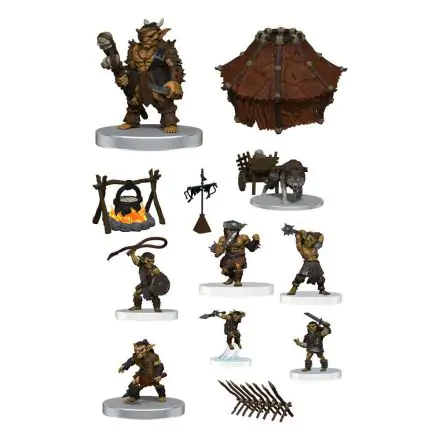 D&D Icons of the Realms Miniaturi pre-pictate Aventura intr-o cutie - Goblin Camp poza produsului