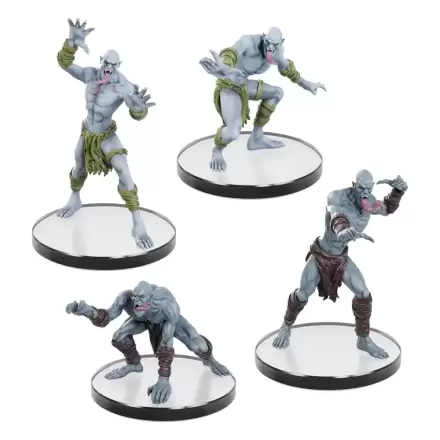 D&D Icons of the Realms Miniaturi pre-pictate Undead Armies - Ghouls & Ghasts Set poza produsului