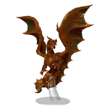 D&D Icons of the Realms Prepainted Miniature Dragon de Cupru Adult poza produsului