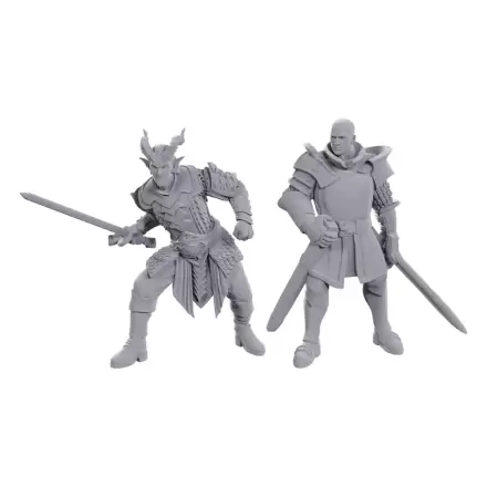 D&D Nolzur's Marvelous Miniatures Figurina nevopsită Ulder Ravengard & Zevlor termékfotója