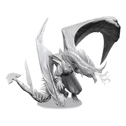 D&D Nolzur's Marvelous Miniatures Miniaturi Nepictate Ancient Blue Dragon 20 cm poza produsului