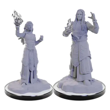 D&D Nolzur's Marvelous Miniatures figurină nevopsită Elfi Vrăjitori poza produsului