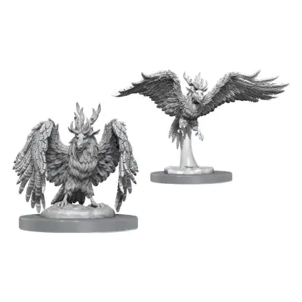 D&D Nolzur's Marvelous Miniatures Figurina nevopsită 2-Pack Perytons poza produsului