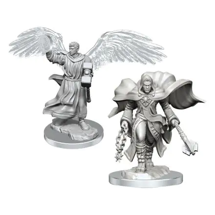 D&D Nolzur's Marvelous Miniatures Miniaturi Nevopsite 2-Pack Aasimar Cleric Masculin poza produsului