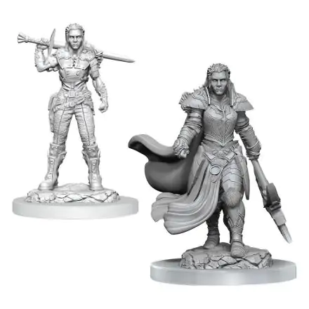 D&D Nolzur's Marvelous Miniatures Miniaturi Nevopsite 2-Pack Orc Luptător Feminin poza produsului