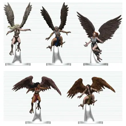 D&D Icons of the Realms Mini Figurine Harpy Flock 20 cm poza produsului