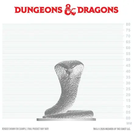 D&D Nolzur's Marvelous Miniatures Mini Figurină Șarpe Polar poza produsului