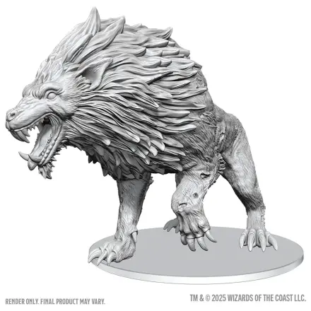 D&D Nolzur's Marvelous Miniatures Miniaturi Nevopsite Dire Worg 11 cm poza produsului