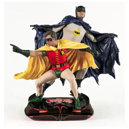 Statuie Diorama PVC DC Comics 1/8 Batman & Robin 1966 23 cm poza produsului