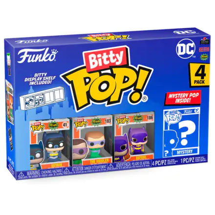 DC Bitty POP! Figurină Vinyl 4-Pack Batman Adam West 2,5 cm termékfotója