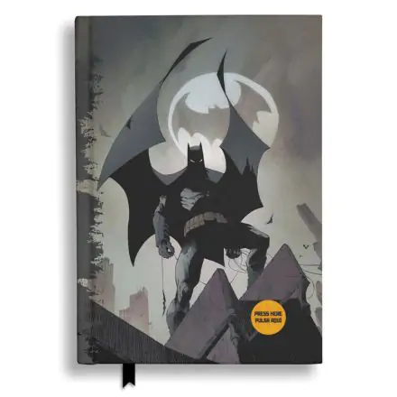 Caiet DC Universe cu lumina Batman Batsignal poza produsului