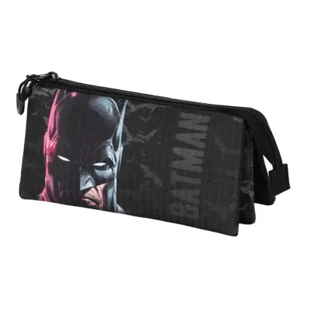 DC Comics Batman Face etui triplu pentru creioane poza produsului