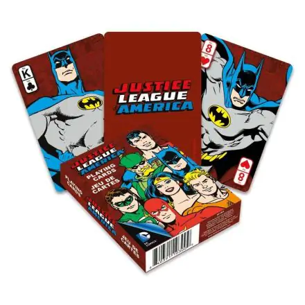 DC Comics Cărți de joc Retro Liga Justiției termékfotója