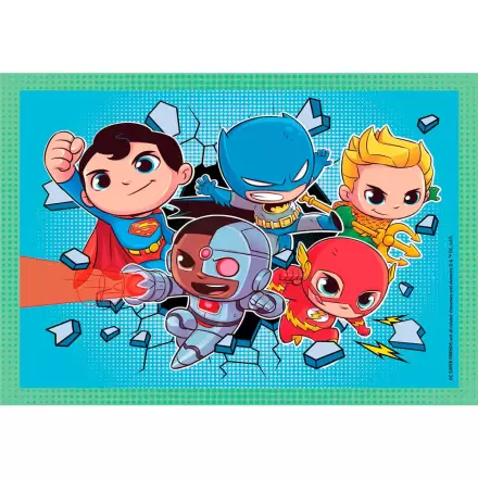 DC Comics Superfriends puzzle 12-16-20-24 piese poza produsului