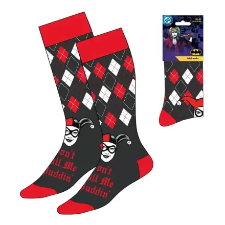 DC Comics Socks Harley Quinn Don´t Call Me Puddin 36-43 poza produsului