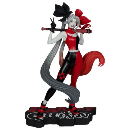 DC Direct Harley Quinn: Red, White & Black Statuie 1/10 Harley Quinn de Alex Garner 21 cm poza produsului